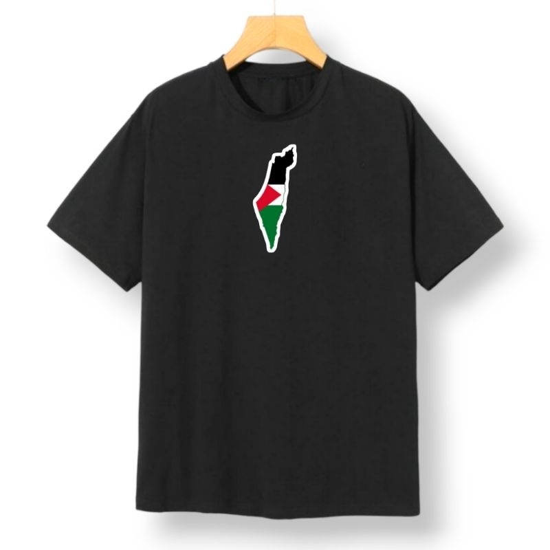KAOS PALESTINA PETA PRIA WANITA DISTRO PREMIUM