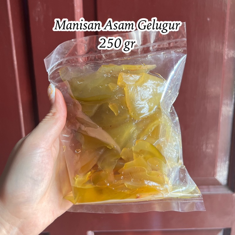 

MANISAN ASAM GELUGUR 250 GRAM MANISAN ASAM GELUGUR POTONG ASAM GLUGUR HALUA ASEM GLUGUR MANISAN ASEM