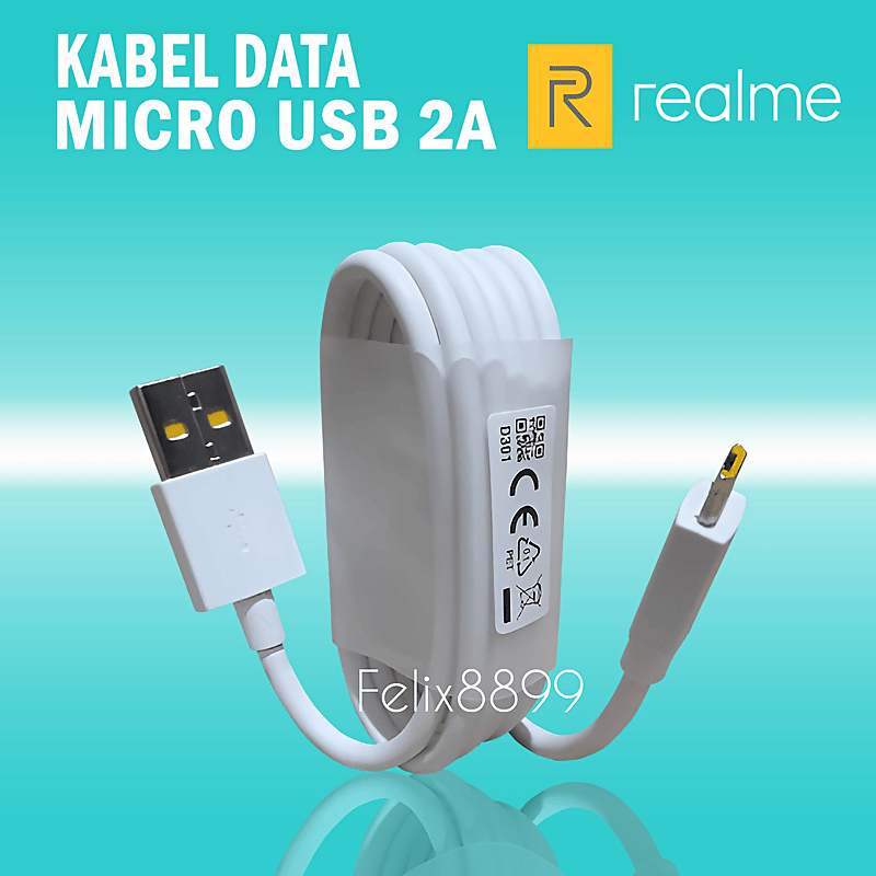 Kabel Data Charger Realme C30 C30S C31 C33 Original Fast Charging Micro USB