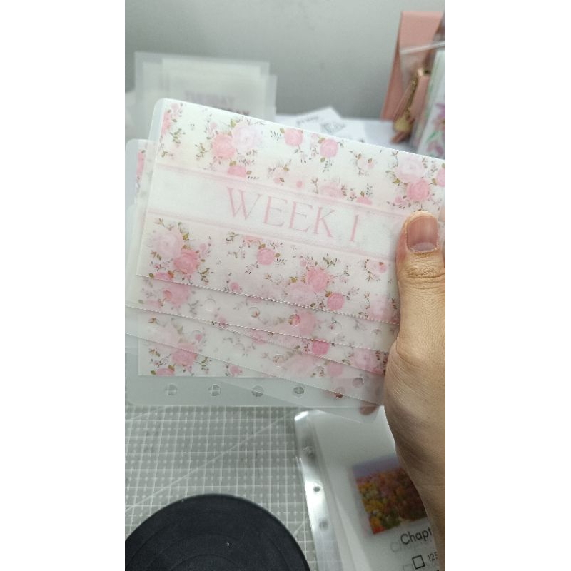 

Amplop A7 Vintage flower Laminasi Matte