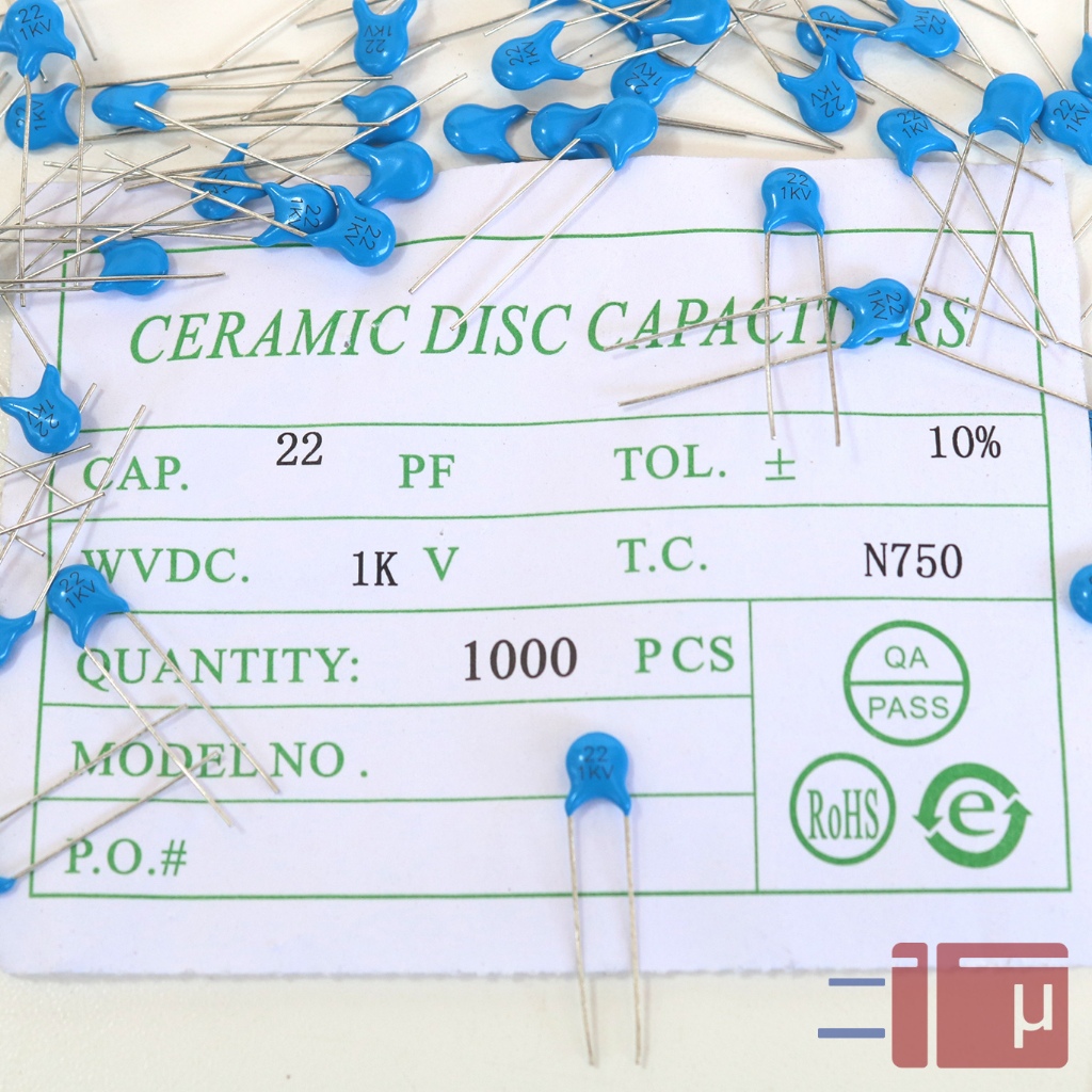 x10 Ceramic High Voltage 22pf 1KV