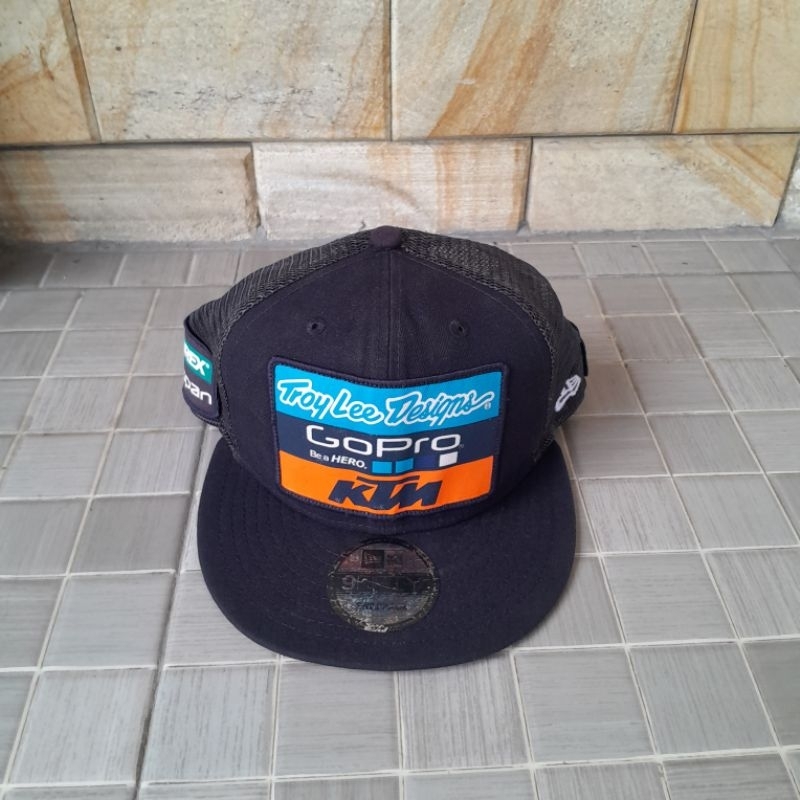 topi snapback NEW ERA TROY LEE DESIGNS tld second