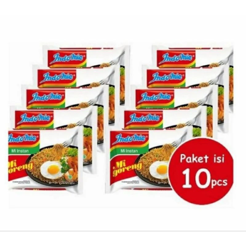 

PROMO PAKET INDOMIE GORENG 10PCS