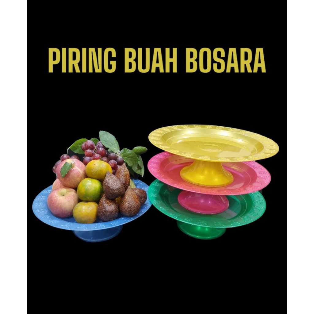 Tatakan Plastik Serbaguna / Tatakan Buah / Tatakan Kue / Tatakan Bosara