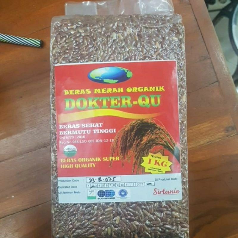 

Beras merah Dokterku 1kg