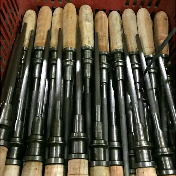 Asahan Pisau Baja Stik holding Asli