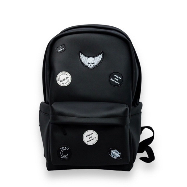 Dhon id Tas ransel leonardo Wild waterproof anti air sticker logo