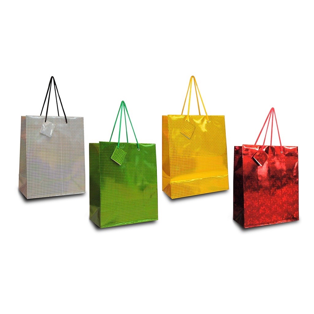 

Paper bag hologram per pack isi 10