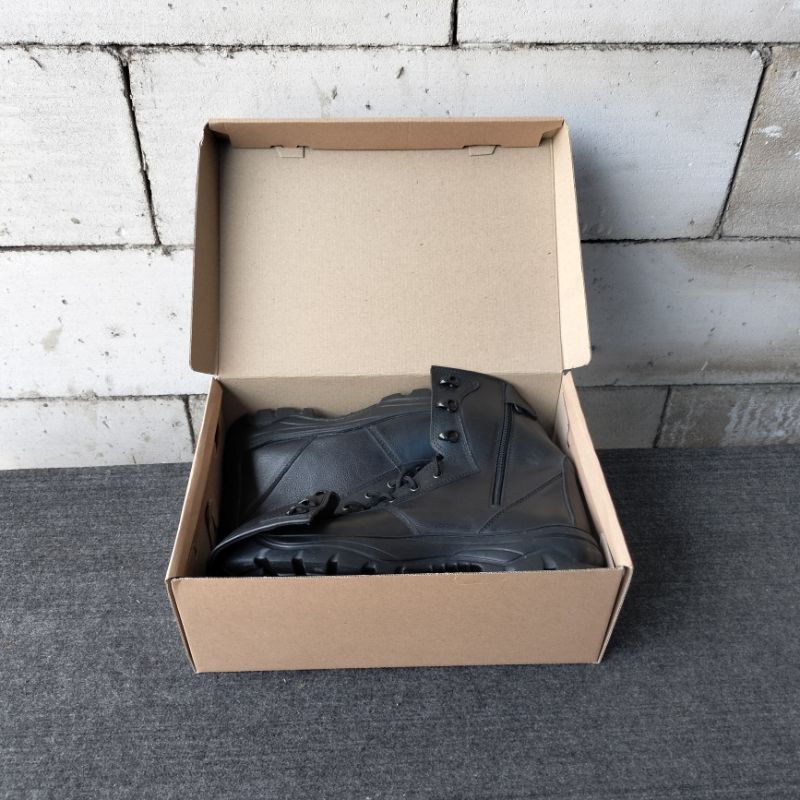 dus sepatu semi boots dus polos ukuran besar dus polos innerbox autolock