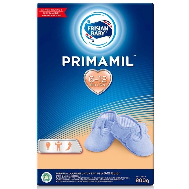 SUSU PRIMAMIL 6 - 12 Bulan Frisian Flag Tahap 2 750gr