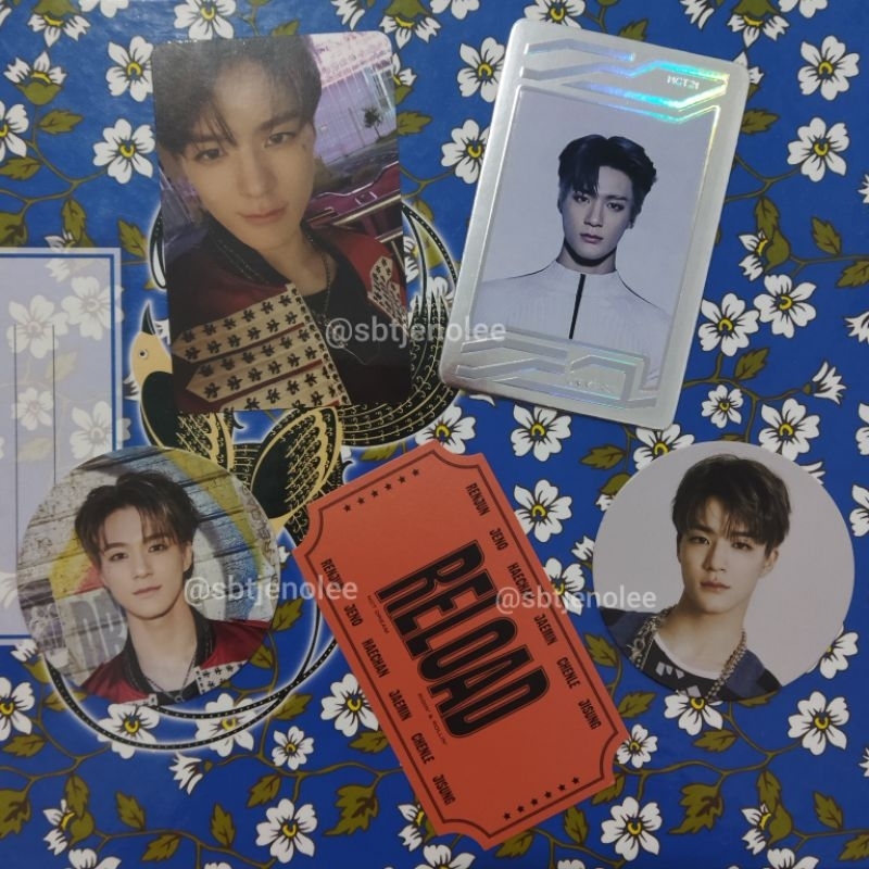 PC CC JENO RIDIN ROLLIN SUC FANMADE PHOTOCARD CIRCLECARD OFFICIAL NCT DREAM RELOAD UNIVERSE 2021