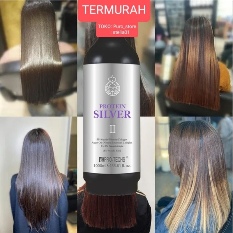 Keratin Silver 1000 ml Keratin Brazilian Keratin protein silver
