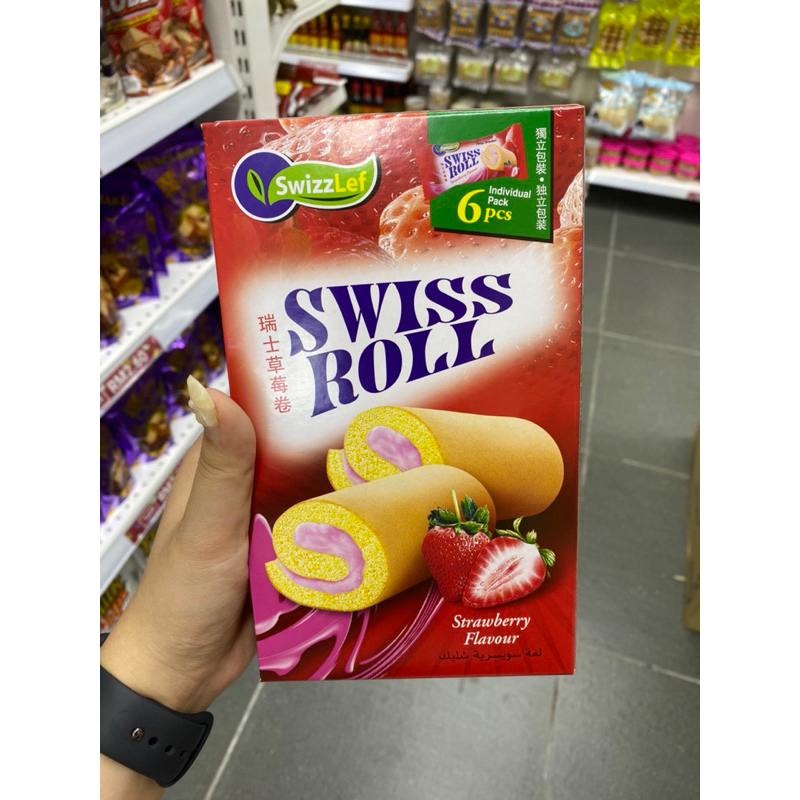 

swiss roll / kek gulung isi 6 pcs 108g