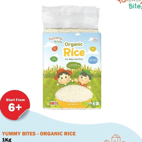 

XLZK7450 Terlaku... Yummy BItes BEras putih Organik 1kg l beras organic 1kg / beras mpasi bb booster