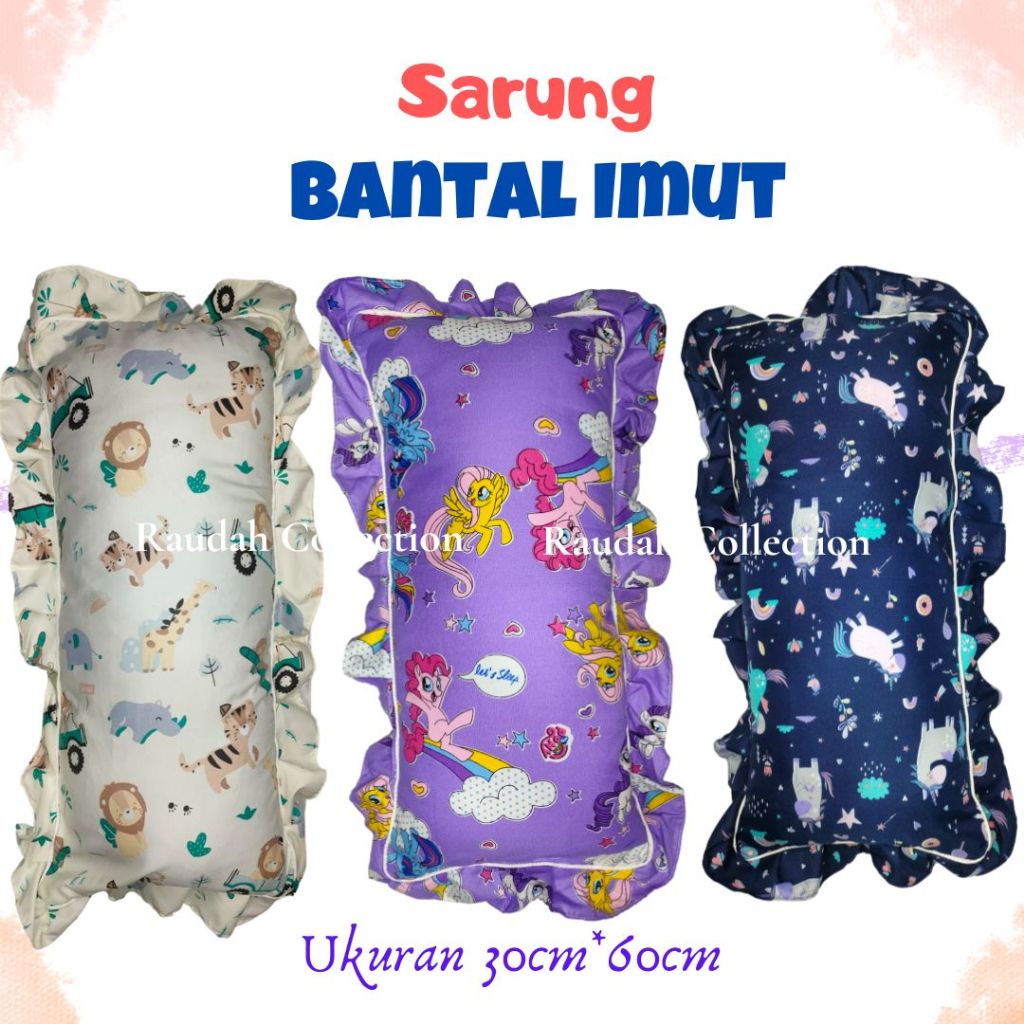 Sarung Imut - Sarung Bantal Cinta Anak Mini Motif Terbaru
