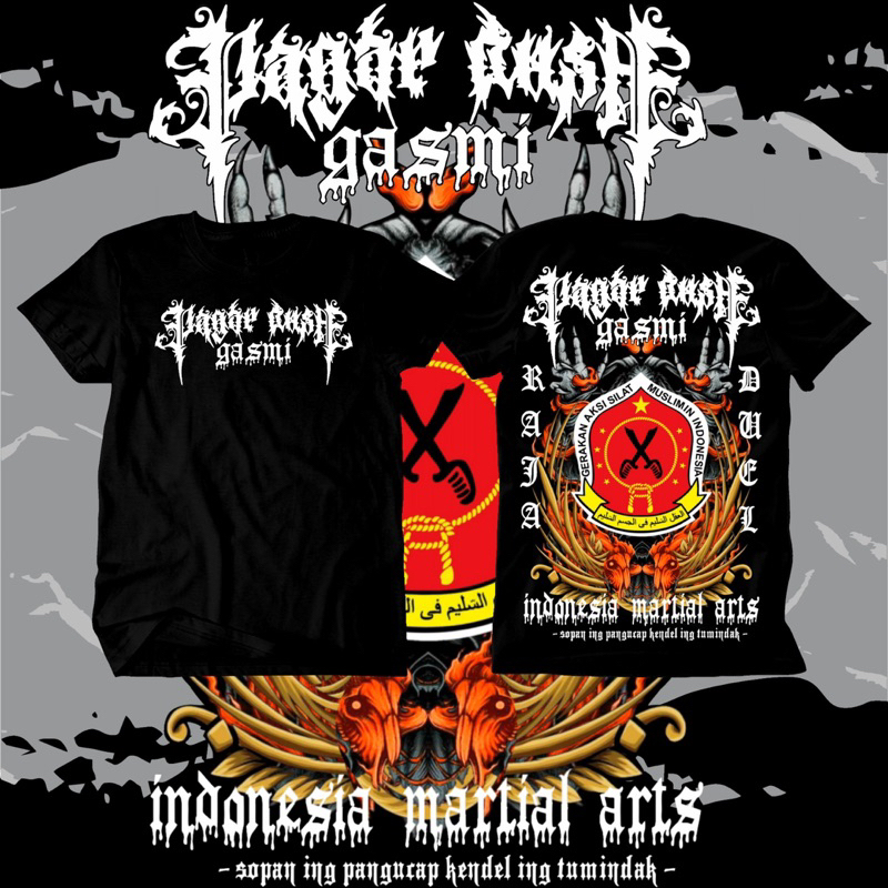 kaos pagarnusa gasmi a2 full punggung