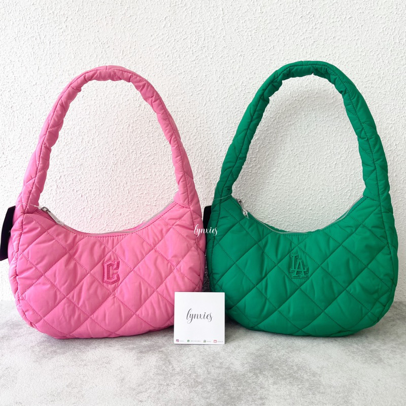 [Ready Stock] MLB QUILTED MEDIUM HOBO BAG