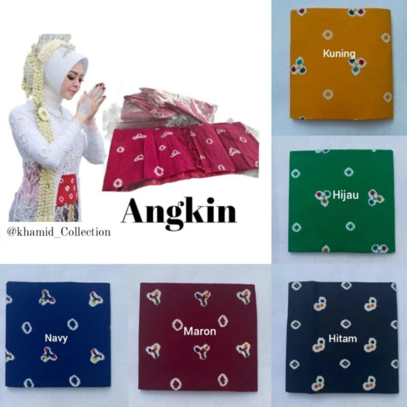 Angkin Motif Jumputan | Angkin Jumputan | Stagen Jumputan | Satagen Instan