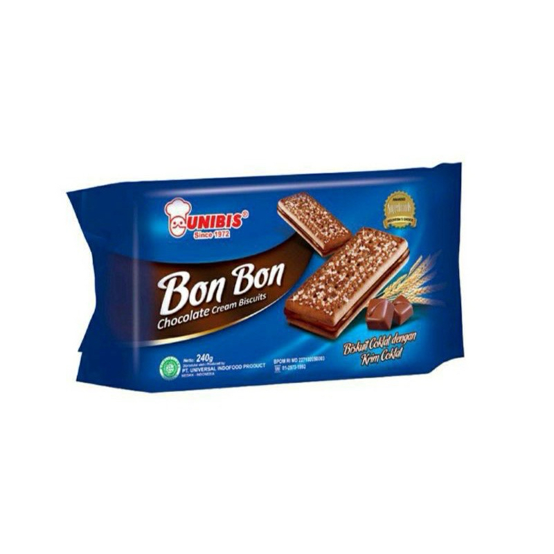 

Biskuit Bon bon Cokelat Unibis 240 gr