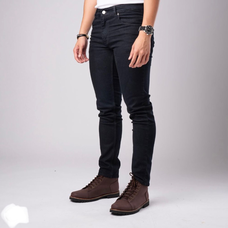 Celana Jeans Naomi Denim Panjang / Celana Pria Skiny CMJEE Polos Warna Terlaris