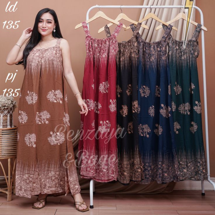 CBSY0848 Free Ongkir daster  longdress yukensi super jumbo ld 135 yukensi bahan  halus yukensi andin