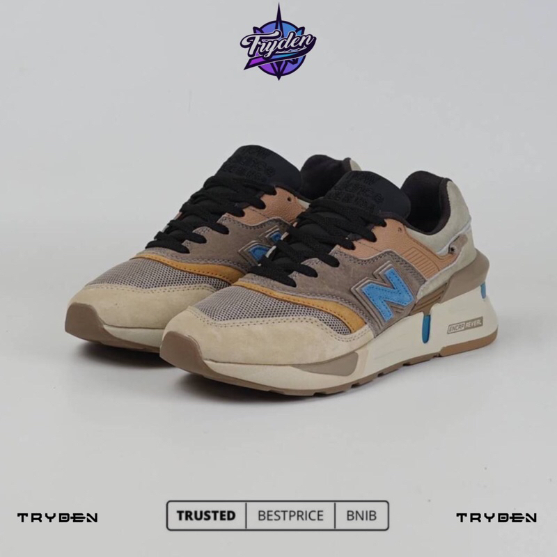 Sepatu Sneakers NB New Balance 997s X Kith Nonactive Fussion Dune