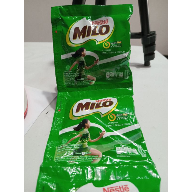 

Paket Milo Active Go isi 10 +1 sachet