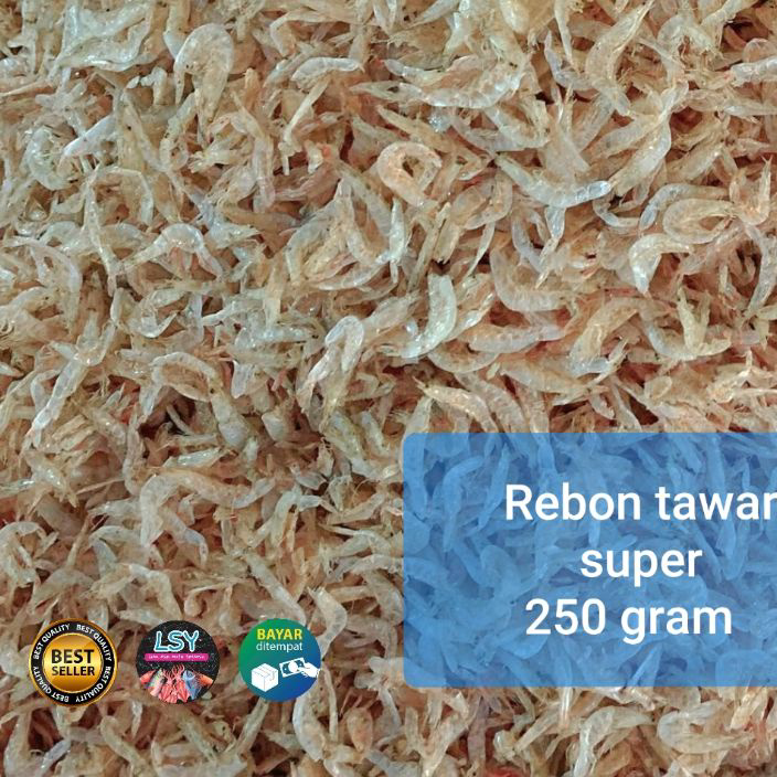 

GVHY7028 Terbaru udang rebon tawar super ( asli tawar ) 250gr