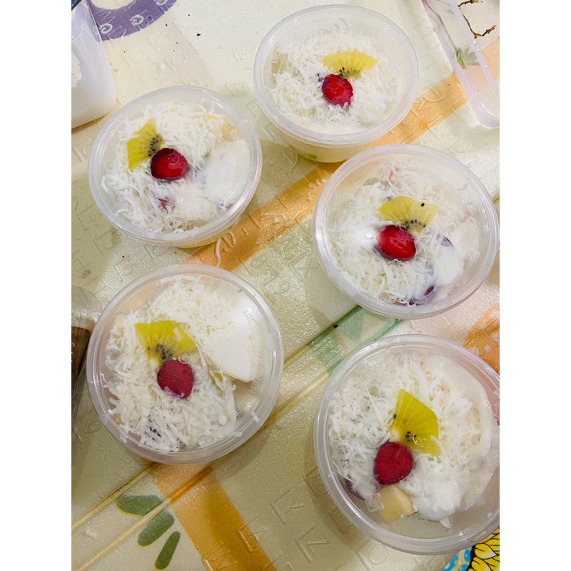 

salad buah creamy
