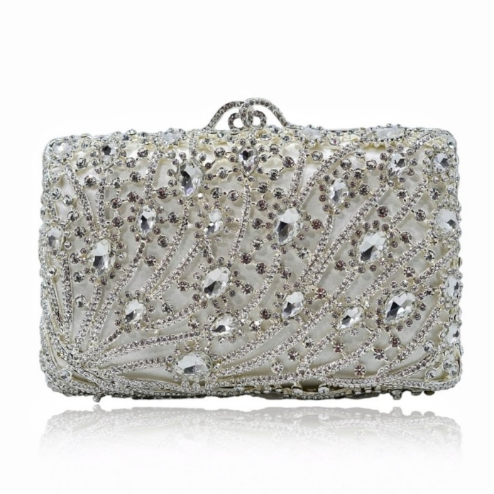 Waiwai Tas Pesta Kondangan 6288 Crystal Clutch