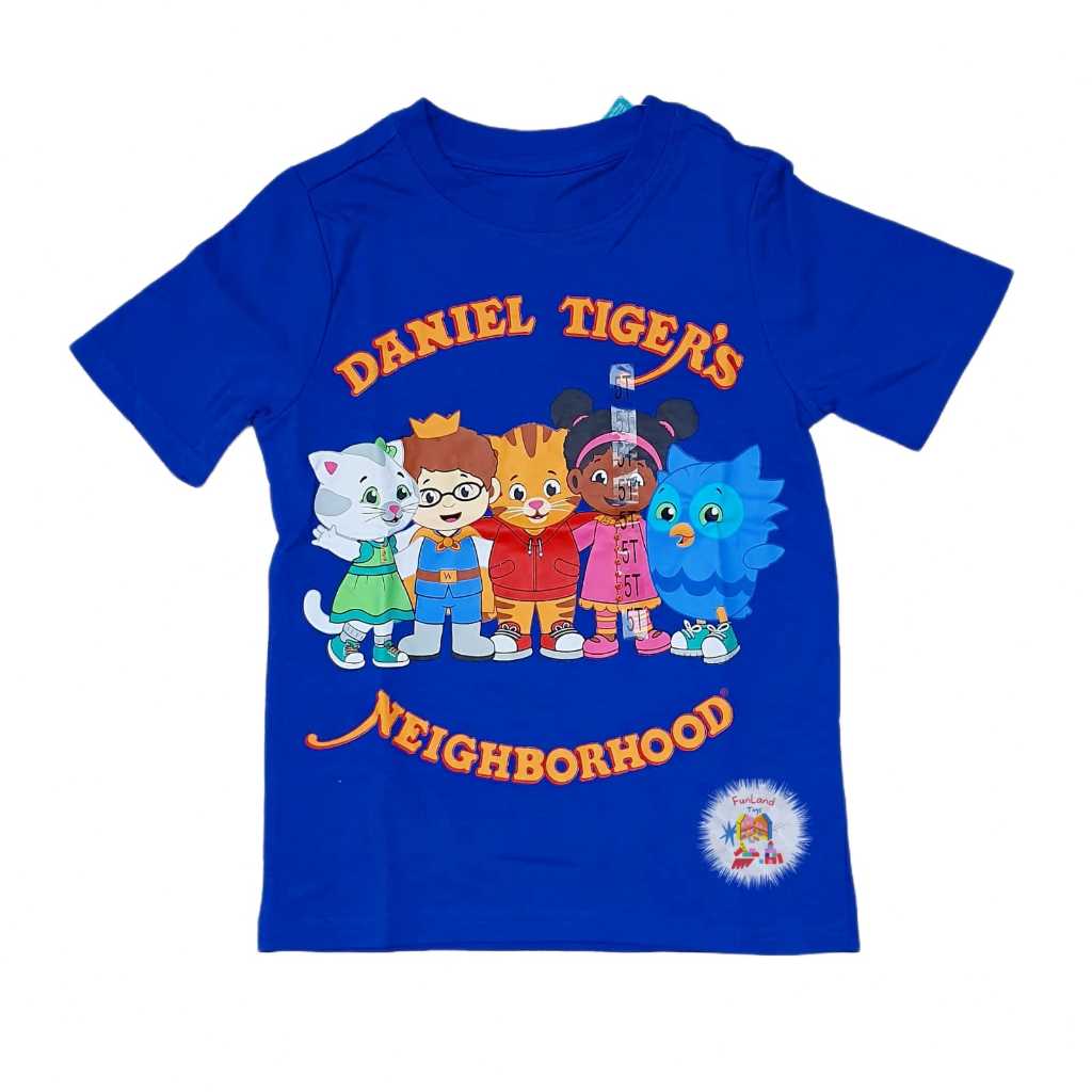 Daniel Tiger Neighborhood Character T Shirt Size 5T