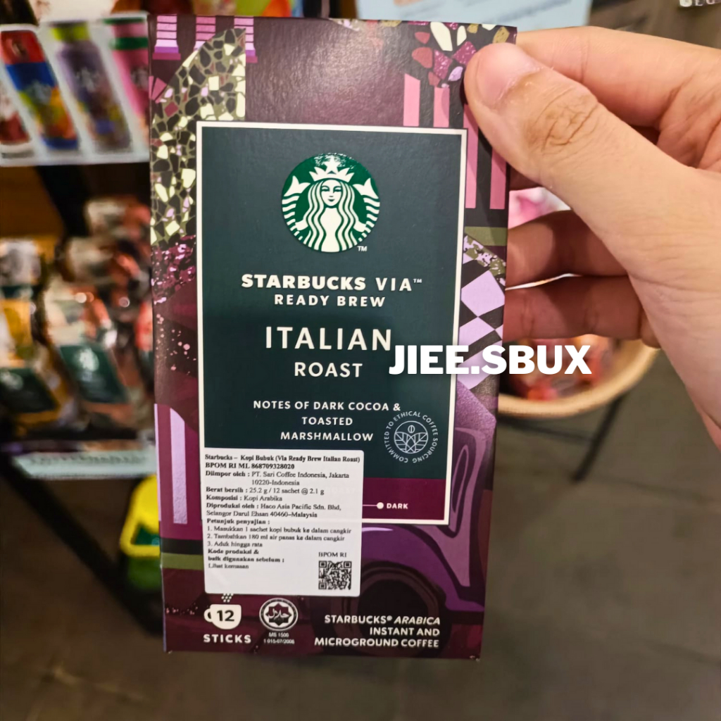 

Starbucks VIA Italian Roast 12 Sticks Instant Coffee