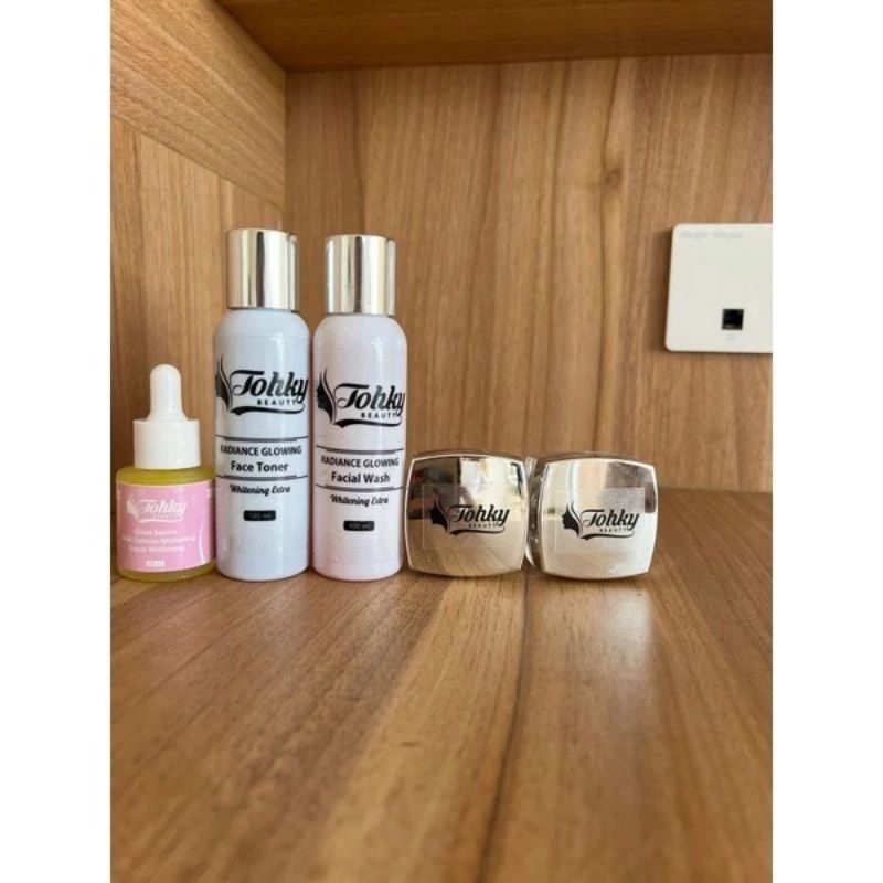 ( TERMURAH ) TOHKI RADIANCE GLOW + SERUM GLASSKIN / PAKET TOHKY BEAUTY RADIAN GLOW + SERUM GLASSKIN