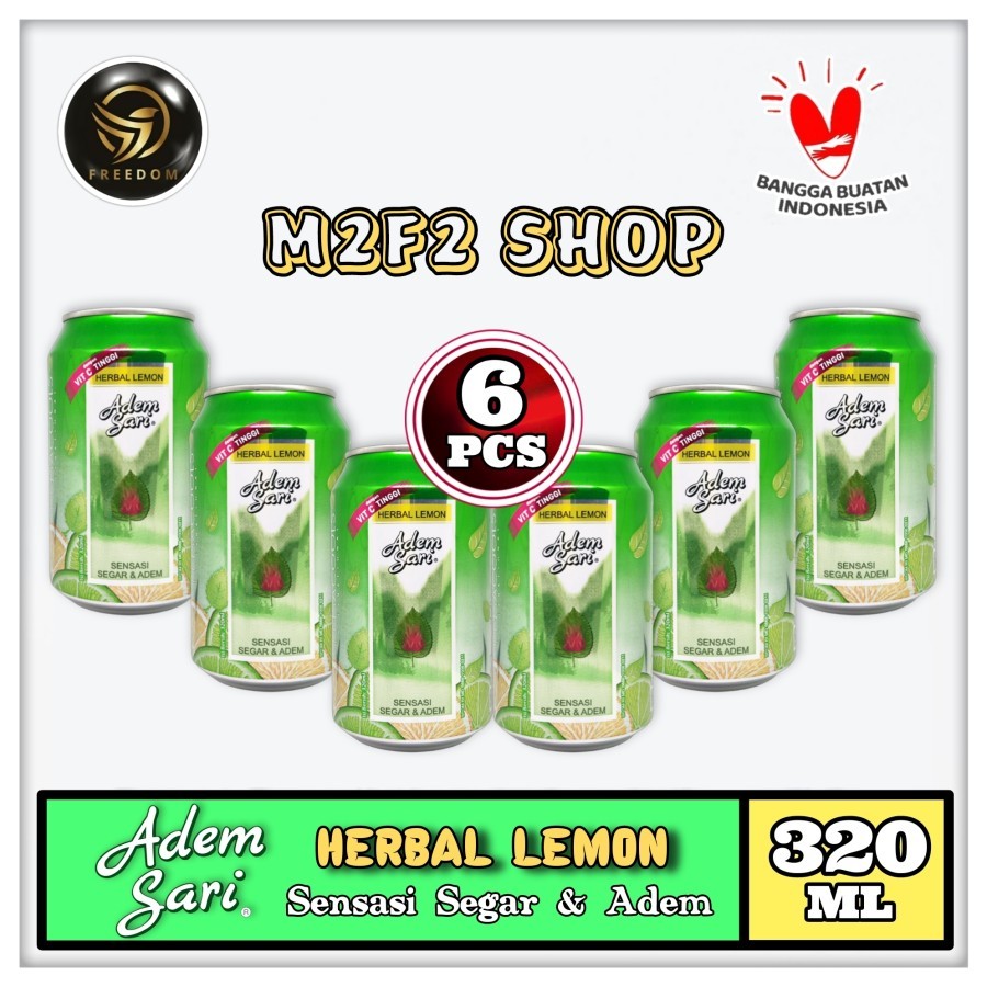 

Adem Sari Ching Ku Herbal Original Minuman Kaleng | Can - 320 ml (Kemasan 6 Pcs)