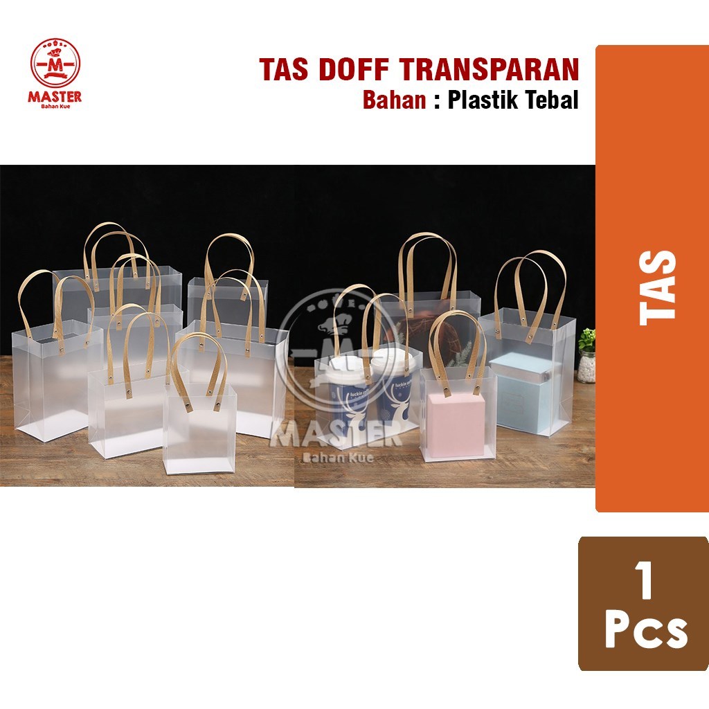 

Tas Doff Transparan / Tas Hampers / Tas Bingkisan [1 Pcs]