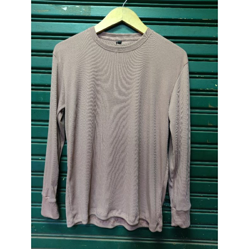 oblong RIB lengan panjang manset