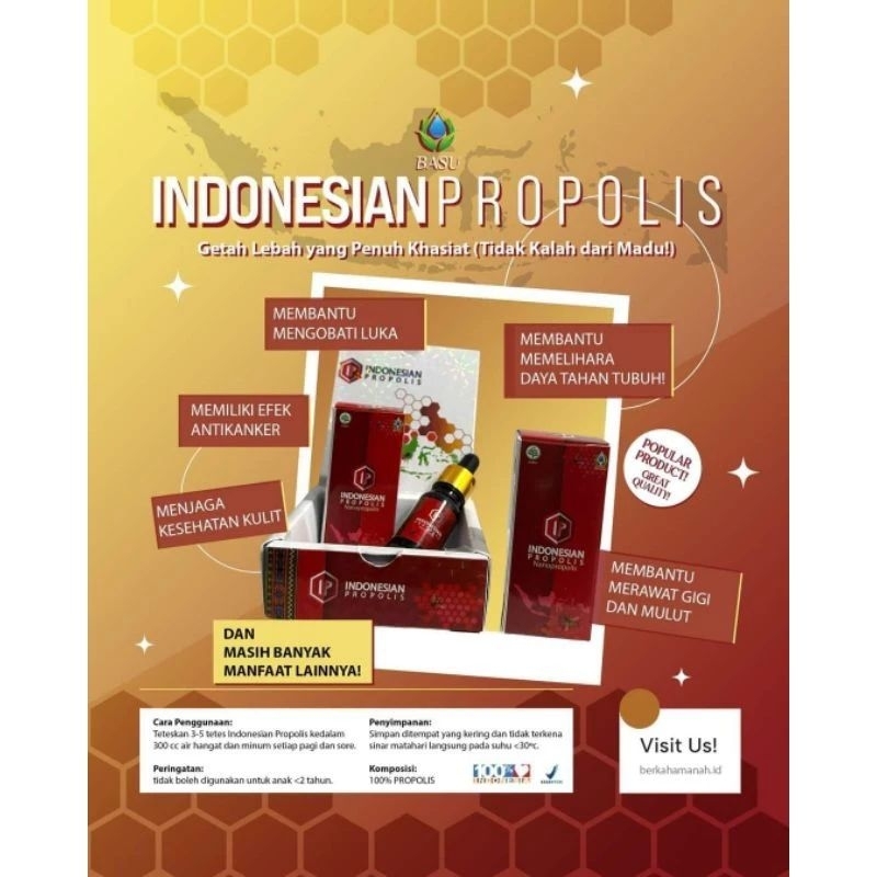 Indonesian Propolis ( Nano Propolis )