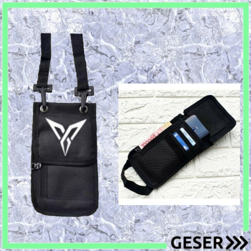 Hanging wallet Tas Logo Gaming kalung Gantung Leher Selempang Hp