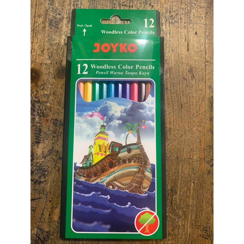 

Pensil warna JOYKO 12