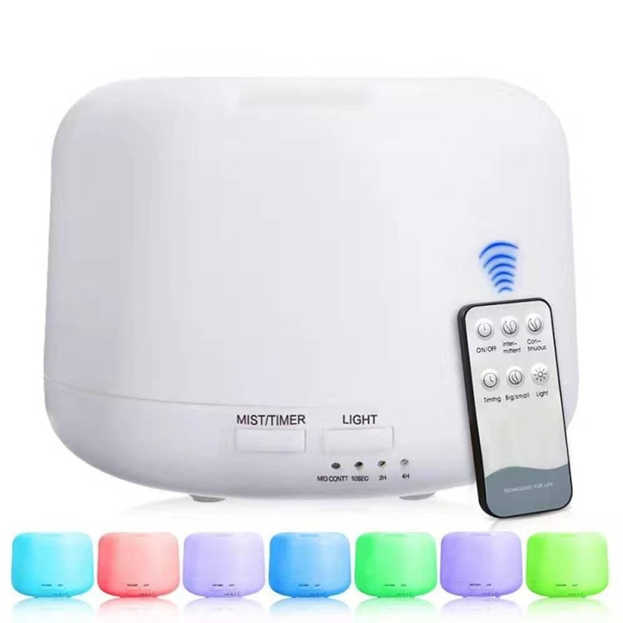 Air Humidifier Aroma Terapi Diffuser Elektrik 300ml 7 LED Color