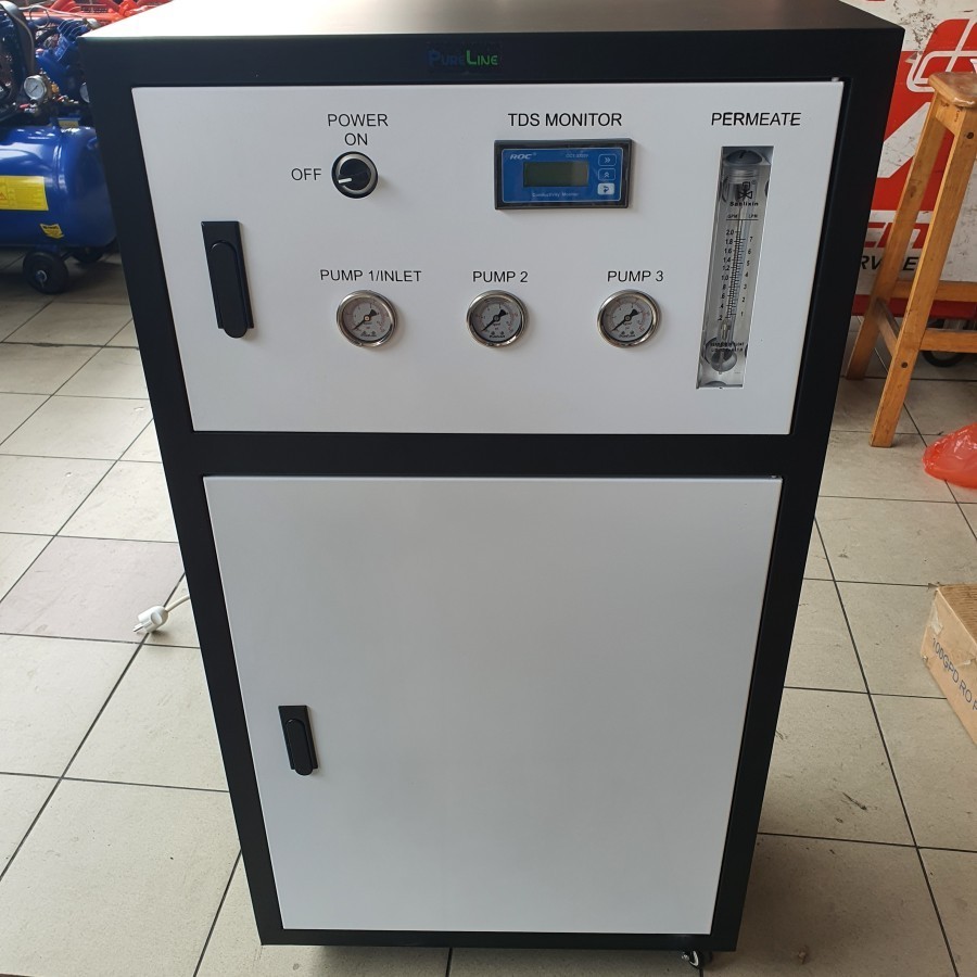 Mesin RO 1000 gpd Standing 200galon + uv ultraviolet- Reverse Osmosis 1000gpd Model BOX