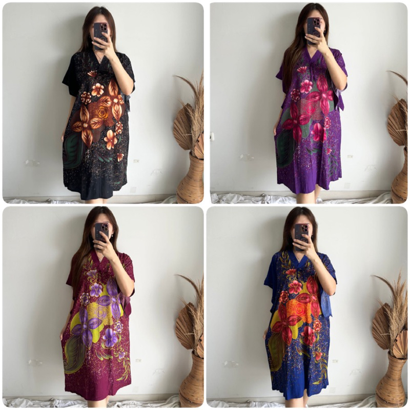 Daster Batik Rayon BTS Kimono