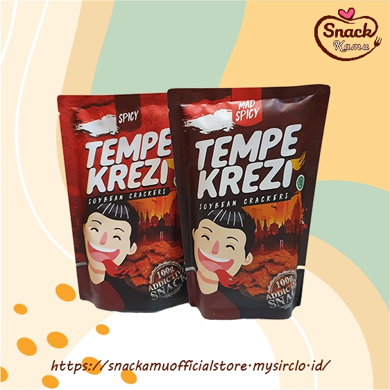 

TEMPE KREZI KERIPIK TEMPE PEDAS SNACK KEKINIAN CEMILAN HITZ