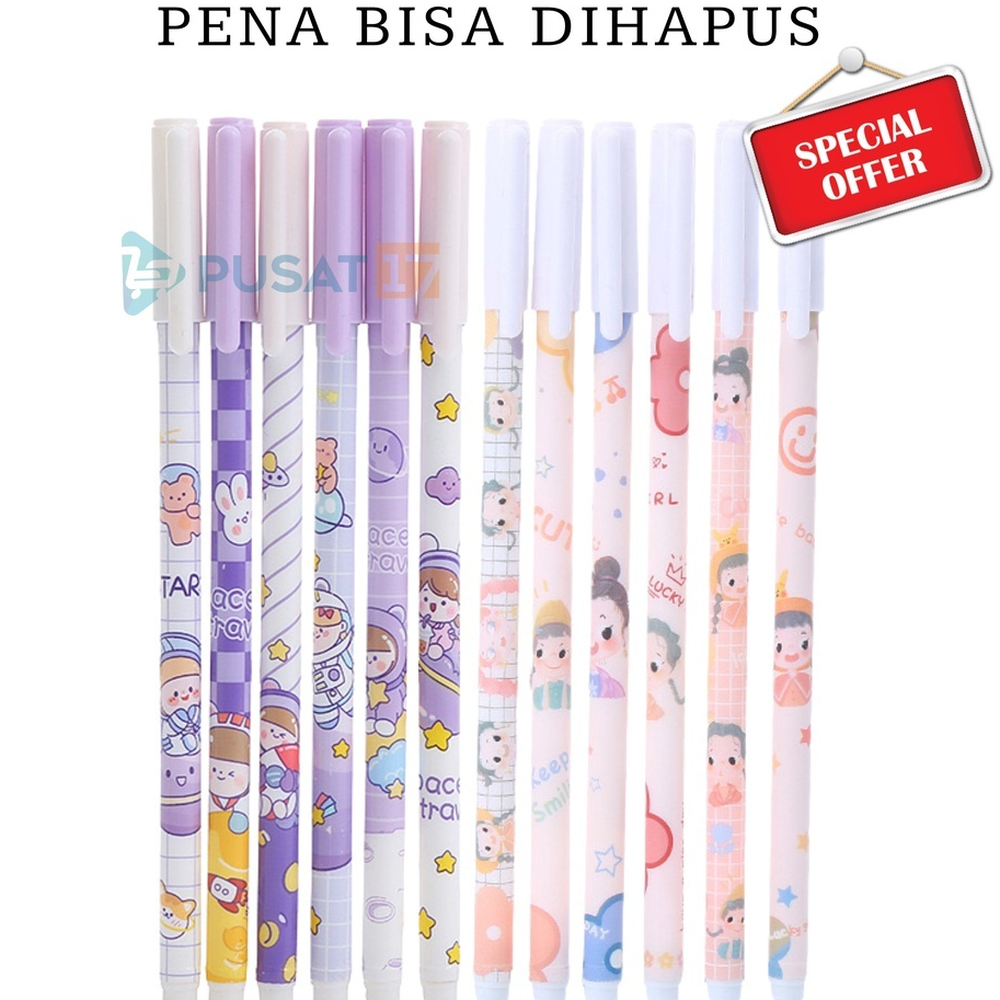 

PULPEN PENA BISA DIHAPUS KARAKTER LUCU / PENA AJAIB PULPEN ALAT TULIS
