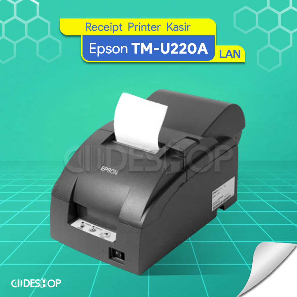 Printer Dot Matrix Epson TMU-220A Cetak Kertas Struk Tagihan Invoice