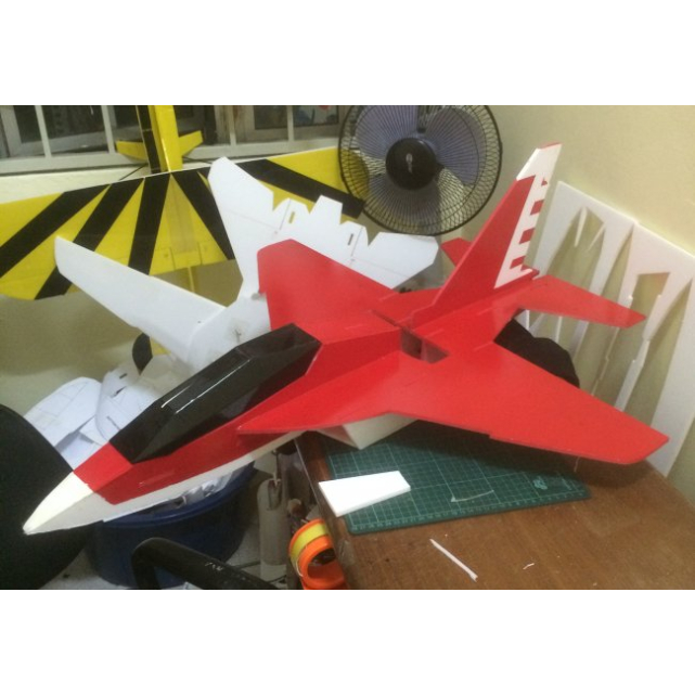 YAK 130 kit, YAK-130 Kit Rc pesawat, Aeromodelling Radio control Plane jets rc plane (CNC Cutting)