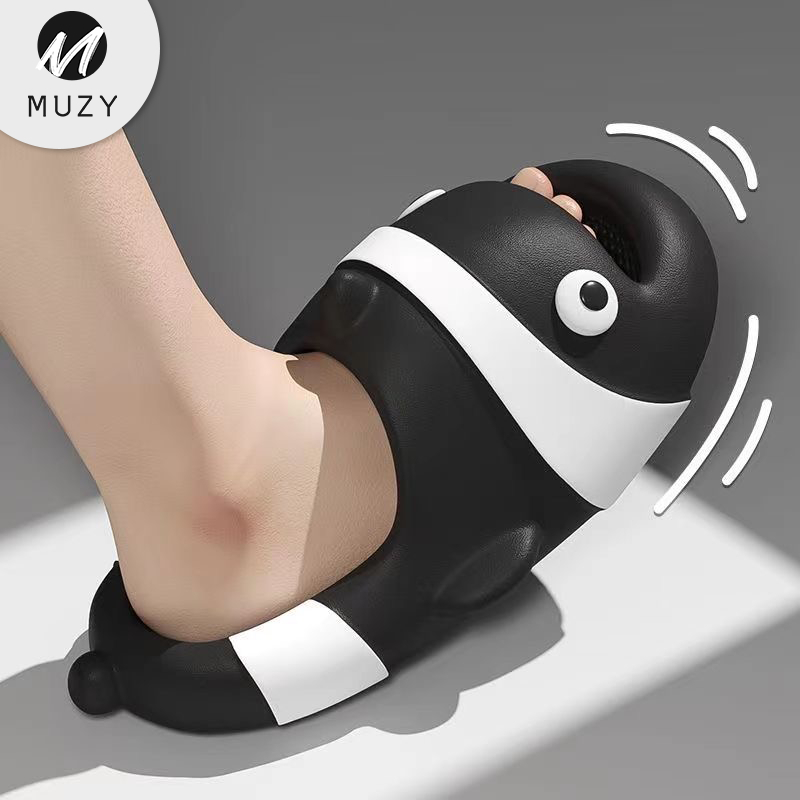 Muzy Sendal Couple Wanita Pria Sendal Karet Karakter Lucu Sendal Anak HSN152