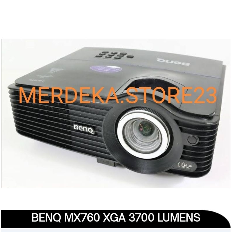 Proyektor BenQ MX760 - 3700 ANSI Lumens, Hitam