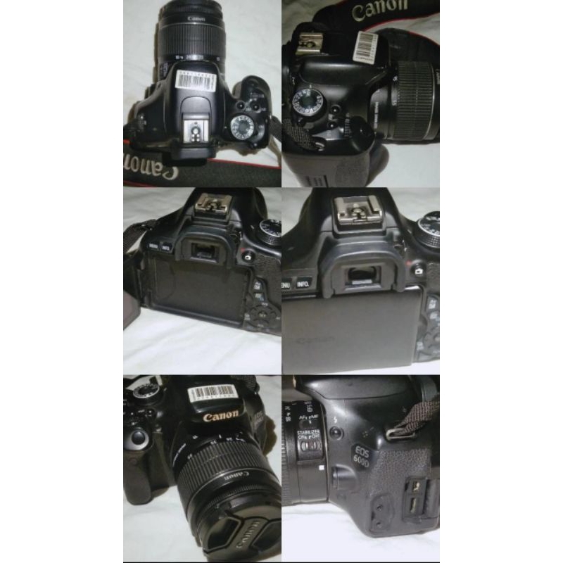 camera canon 600d canon second