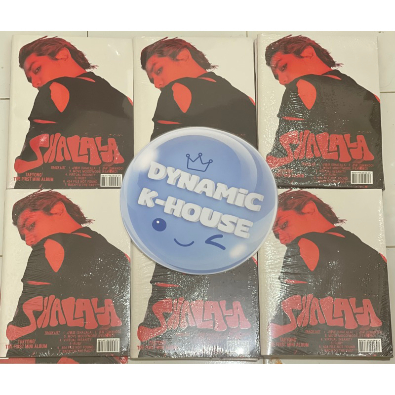 TAEYONG SHALALA ALBUM PHOTOBOOK SEALED NCT